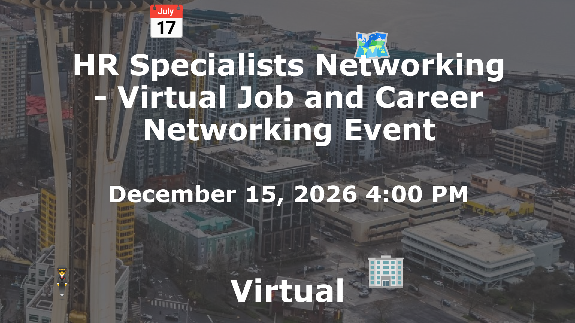 HR Specialists Networking - Virtual Job and Career Networking Event event image
